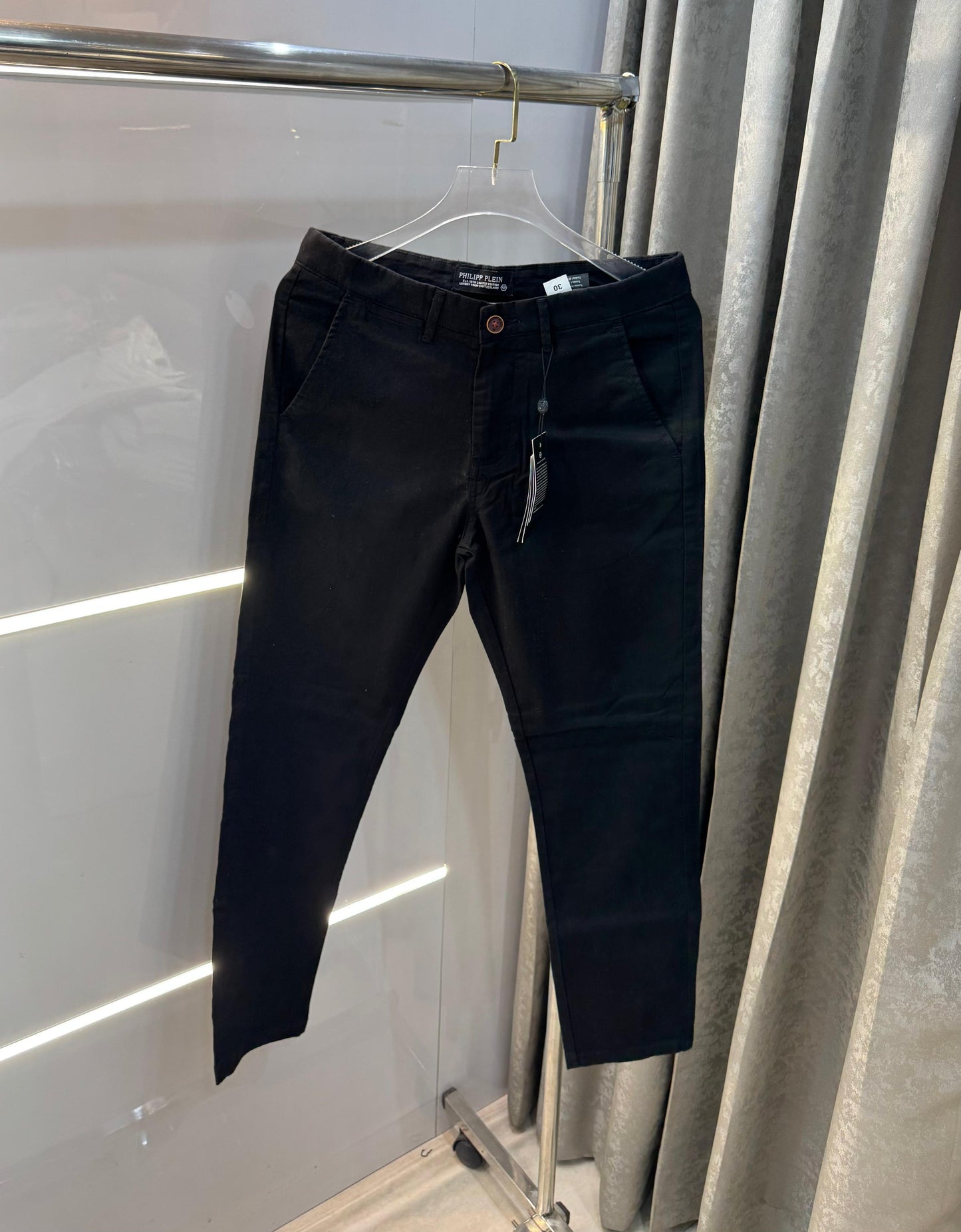 PHILIPP PLEIN PREMIUM LINEN TROUSERS