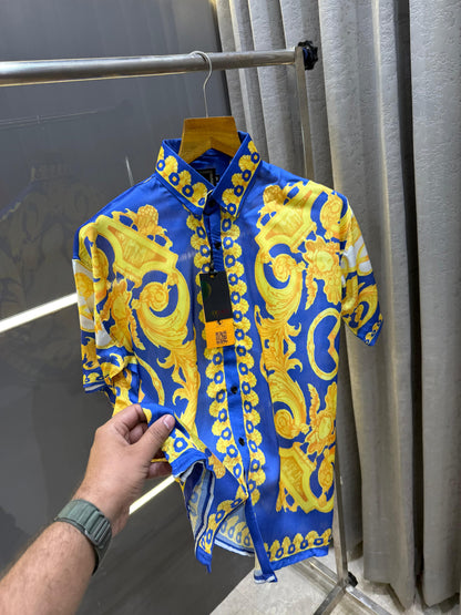 Gucci Versace Premium Printed Shirt