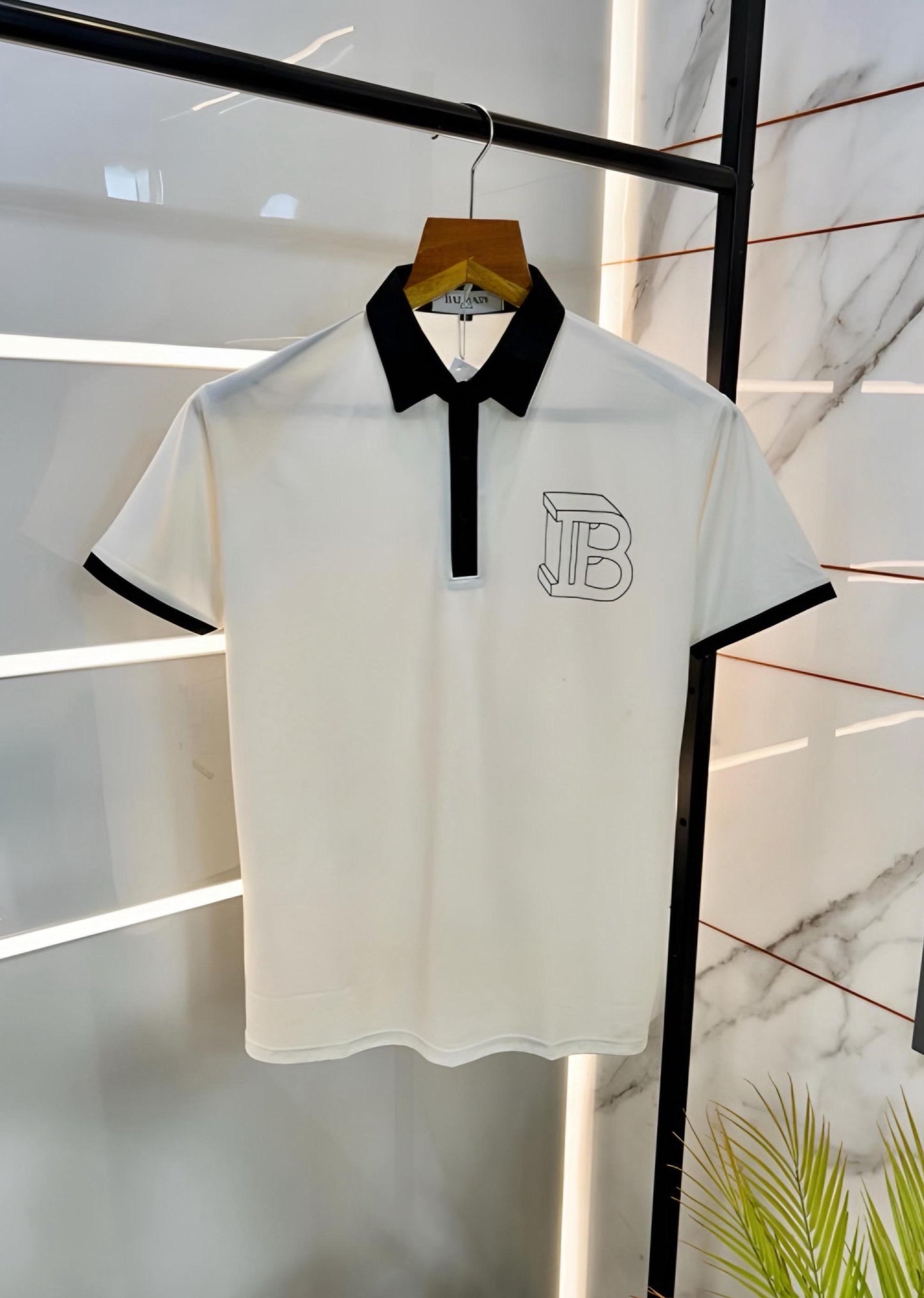 Balmain Collar  t-shirt