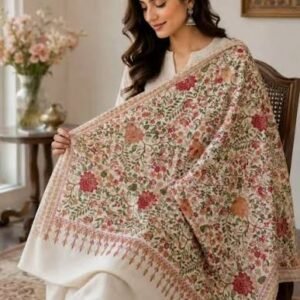 DesiWear Traditional Woolen Pashmina Shawl
